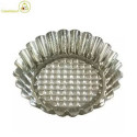 Formina crostatina tonda in latta con fondo rialzato ø10xh2,3 cm da Vespa