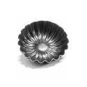 Formina dessert riccia tonda bassa in alluminio antiaderente ø5xh1 cm da Vespa