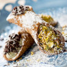 Stampi cannoli siciliani Decora in acciaio ø2xh12 cm confezione da 6 formine cannoli siciliani