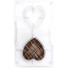 Stampo cioccolato cuore medio 2 cavità da 7 cm in policarbonato da Decora Stampo cioccolato cuore medio 2 cavità da 7 cm in policarbonato da Decora