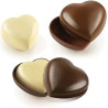 Secret Love o Amore Segreto Kit 2 Stampi Cioccolato Termoformato 3D a forma di cuore da Silikomart Secret Love o Amore Segreto Kit 2 Stampi Cioccolato Termoformato 3D a forma di cuore da Silikomart