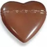 Stampo policarbonato 2 cuori giganti di cioccolato con lucchetto 7,8x8 cm da 40 g