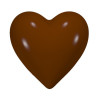 Stampo cuore magnum di cioccolato in policarbonato con 2 cavità da 12 cm Stampo cuore magnum di cioccolato in policarbonato con 2 cavità da 12 cm