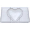 Stampo policarbonato cuore gigante di cioccolato 16x16 cm da 200 g Stampo policarbonato cuore gigante di cioccolato 16x16 cm da 200 g