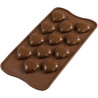 SCG48 my love 3D Silikomart stampo silicone 12 cioccolatini cuori tridimensionali 31x30xh5 mm SCG48 my love 3D Silikomart stampo silicone 12 cioccolatini cuori tridimensionali 31x30xh5 mm