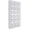 Stampo policarbonato 18 cuoricini di cioccolato 32x32xh14,5 mm da 9 g Stampo policarbonato 18 cuoricini di cioccolato 32x32xh14,5 mm da 9 g