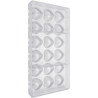Stampo policarbonato 18 cuoricini di cioccolato 32x32xh14,5 mm da 9 g Stampo policarbonato 18 cuoricini di cioccolato 32x32xh14,5 mm da 9 g