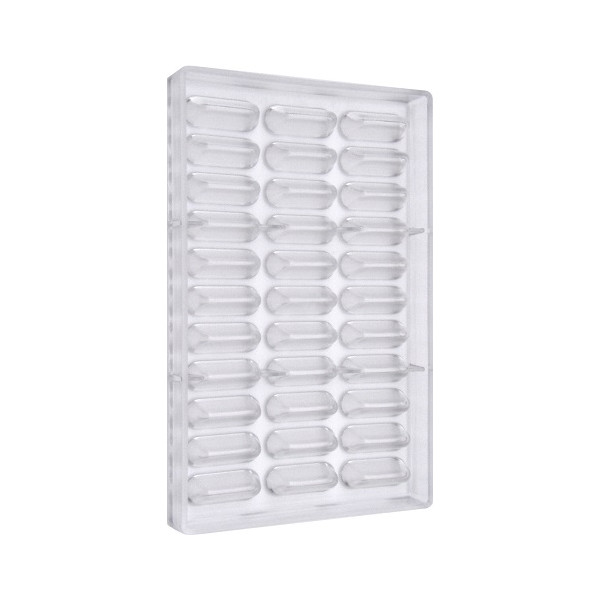 Gianduiotto 9 g stampo policarbonato 33 cioccolatini 45,5x14,5xh18,5 mm