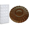 Margherita 6 g stampo policarbonato 18 cioccolatini ø36xh6 mm
