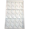 Fogliolina 3 g stampo policarbonato 24 foglie 27x50xh4 mm