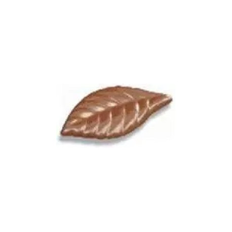 Stampo fogliolina 3 g: stampo cioccolato in policarbonato per 24 foglie cioccolatini a foglia da 5 cm Stampo fogliolina 3 g: stampo cioccolato in policarbonato per 24 foglie cioccolatini a foglia da 5 cm