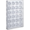 Rosa 11 g stampo policarbonato 24 cioccolatini 30x30,6xh19 mm Rosa 11 g stampo policarbonato 24 cioccolatini 30x30,6xh19 mm