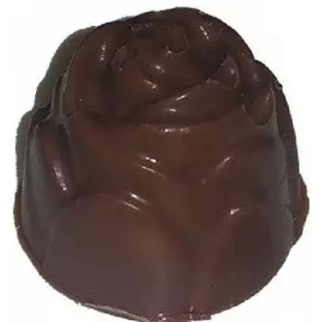 Stampo piccola rosa di cioccolato in policarbonato 32 cioccolatini da 8 g, grandi 2 cm Stampo piccola rosa di cioccolato in policarbonato 32 cioccolatini da 8 g, grandi 2 cm