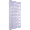 Stampo policarbonato cremino e-mail 24 cioccolatini 3x2xh1,5 cm 10 g