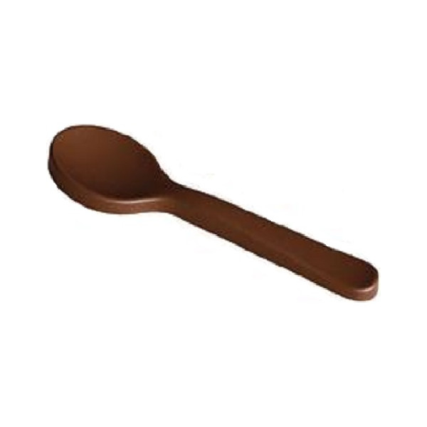Stampo policarbonato cucchiaino 10 cucchiaini di cioccolato 115x25xh9,5 mm 10 g