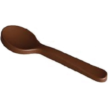 Stampo policarbonato cucchiaino 10 cucchiaini di cioccolato 115x25xh9,5 mm 10 g