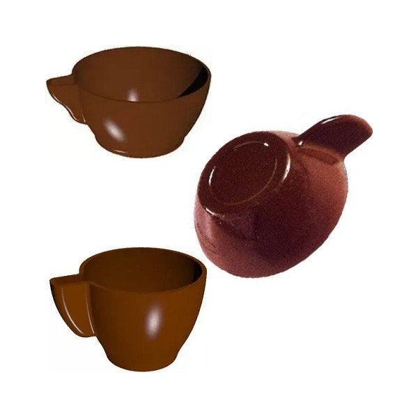 Da 40 a 71 mm stampo policarbonato tazzina caffè o tazza da thè di cioccolato