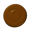 Stampo in policarbonato per 8 piattini da caffè di cioccolato di ø60xh5 mm e peso 12 g