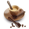 Choco Spoon Silikomart; stampo in silicone per 7 cucchiaini da caffè in cioccolato Choco Spoon Silikomart; stampo in silicone per 7 cucchiaini da caffè in cioccolato