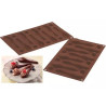My Chocolate Spoon Silikomart stampo silicone 8 cucchiaini di cioccolato 120x35xh12,5 mm 19 ml My Chocolate Spoon Silikomart stampo silicone 8 cucchiaini di cioccolato 120x35xh12,5 mm 19 ml