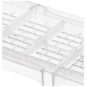 Tavoletta mattoni Decora stampo policarbonato 4 tavolette di cioccolato mattoncini 85x42xh10 mm