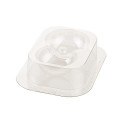 Kit koala da Silikomart: set 4 stampi termoformati per koala 3D di cioccolato di 15,5x11,6xh16 cm