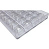 Stampo policarbonato quadrato 32 cioccolatini quadrati 24x24xh19 mm da 7 g