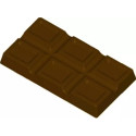 Mini tavoletta da 10 g: stampo in policarbonato per mini blocco cioccolato da 55x30xh6,3 mm
