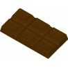 Mini tavoletta da 10 g: stampo in policarbonato per mini blocco cioccolato da 55x30xh6,3 mm Mini tavoletta da 10 g: stampo in policarbonato per mini blocco cioccolato da 55x30xh6,3 mm