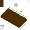 Mini tavoletta 10 g stampo policarbonato mini blocco cioccolato 55x30xh6,3 mm Mini tavoletta 10 g stampo policarbonato mini blocco cioccolato 55x30xh6,3 mm