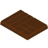 Stampo in policarbonato per 20 mi tavolette mix di cioccolato da 20 g mini rettangoli 60x45xh7 mm Stampo in policarbonato per 20 mi tavolette mix di cioccolato da 20 g mini rettangoli 60x45xh7 mm