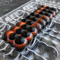 Bolla T Silikomart: stampo Tritan 4 tavolette di cioccolato 156x61xh14 mm 70 g
