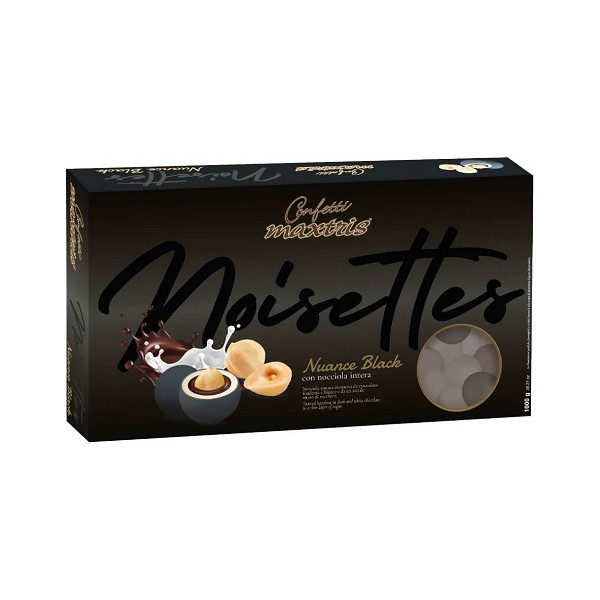 Les Noisettes Nuance Black confetti neri Maxtris da 1 Kg