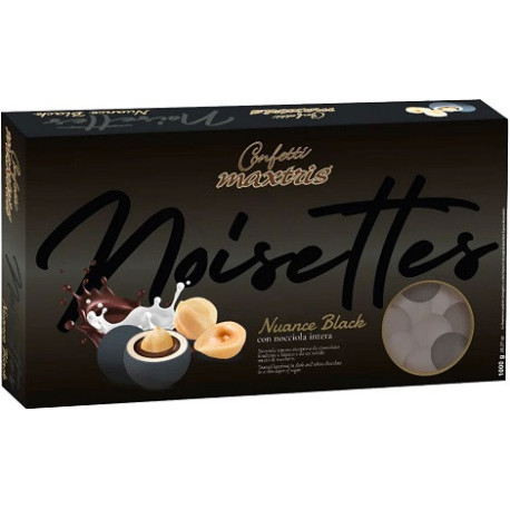 Les Noisettes Nuance Black confetti neri Maxtris da 1 Kg