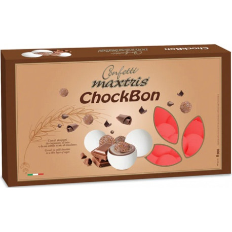 Chock Bon Rosso confetti rossi Maxtris da 900 g Chock Bon Rosso confetti rossi Maxtris da 900 g
