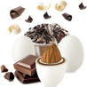 Maxtris Affogato al Cioccolato confetti bianchi 1 Kg: mandorla tostata e cioccolato bianco aromatizzato al gusto cioccolato Maxtris Affogato al Cioccolato confetti bianchi 1 Kg: mandorla tostata e cioccolato bianco aromatizzato al gusto cioccolato