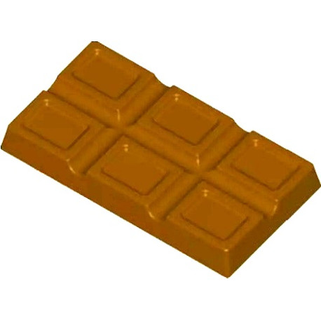 Mini tavoletta da 10 g: stampo in policarbonato per mini blocco cioccolato da 55x30xh6,3 mm Mini tavoletta da 10 g: stampo in policarbonato per mini blocco cioccolato da 55x30xh6,3 mm