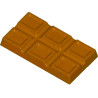 Mini tavoletta da 10 g: stampo in policarbonato per mini blocco cioccolato da 55x30xh6,3 mm Mini tavoletta da 10 g: stampo in policarbonato per mini blocco cioccolato da 55x30xh6,3 mm