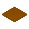 Stampo tavoletta di cioccolato da 40 g quadrata liscia 7x7 cm in policarbonato