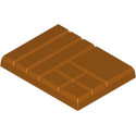 Tavoletta mix 20 g stampo policarbonato mini rettangolo cioccolato 60x45xh7 mm