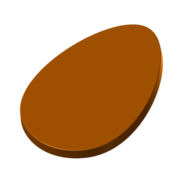 Tavoletta uovo piatto di cioccolato 300 g stampo policarbonato tavoletta uovo 200x138xh13 mm