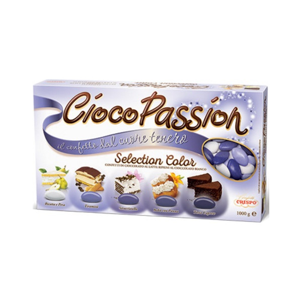 Ciocopassion Selection Color lilla Crispo confetti lilla sfumati 1 Kg
