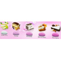 Ciocopassion Lieto Evento Selection Color Rosa Crispo: confetti rosa sfumati incartati in vassoio da 500 g