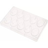 Stampo in policarbonato per 10 ovetti di cioccolato da 30 g di 42xh60 mm e larghezza 20 mm da Decora Stampo in policarbonato per 10 ovetti di cioccolato da 30 g di 42xh60 mm e larghezza 20 mm da Decora