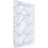 Stampo uovo 60 / 70g, in policarbonato con 8 impronte di altezza 100 mm e diametro 66 mm Stampo uovo 60 / 70g, in policarbonato con 8 impronte di altezza 100 mm e diametro 66 mm