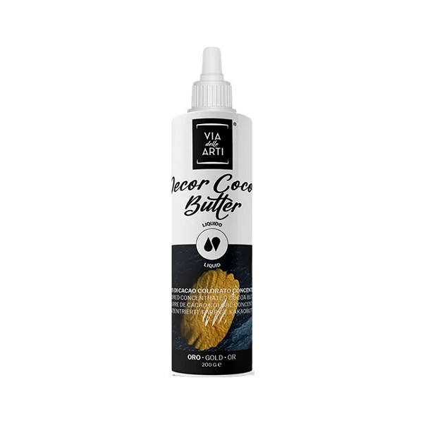 Cocoa Butter Gold burro di cacao concentrato oro da 200 g di Via delle Arti da Volcke Aerosol
