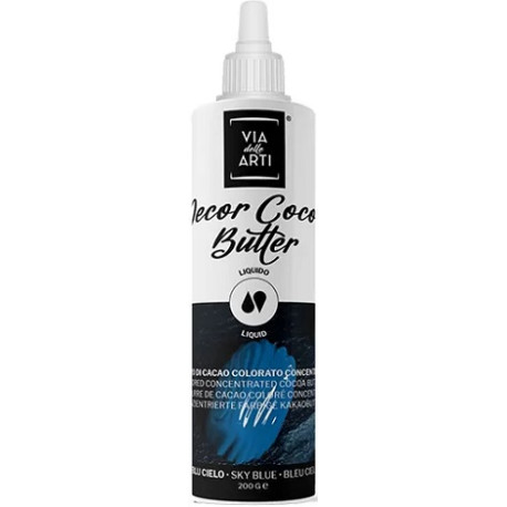 Cocoa Butter Blue burro di cacao concentrato blu da 200 g di Via delle Arti da Volcke Aerosol Cocoa Butter Blue burro di cacao concentrato blu da 200 g di Via delle Arti da Volcke Aerosol