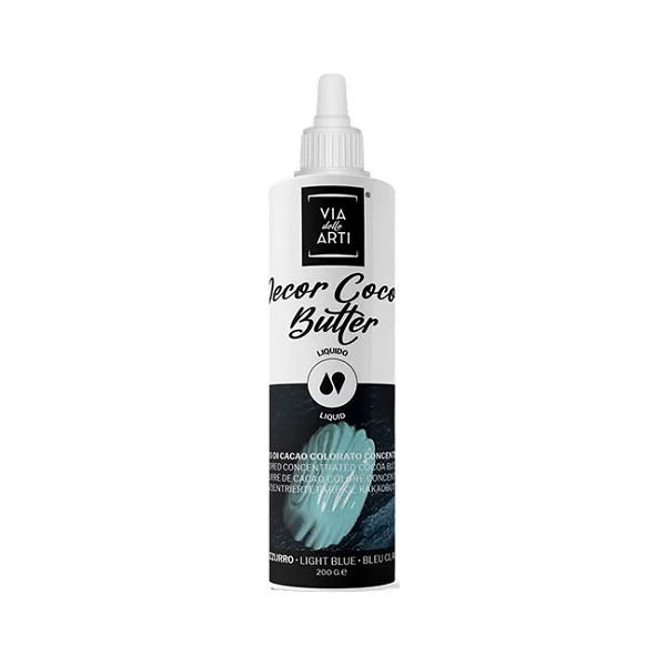 Cocoa Butter Light Blue burro di cacao concentrato azzurro da 200 g di Via delle Arti da Volcke Aerosol