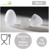 10 Barilotti per sorpresa uova di pasqua medio, diametro 7,5 cm x altezza 10,9 cm 10 Barilotti per sorpresa uova di pasqua medio, diametro 7,5 cm x altezza 10,9 cm