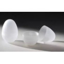 Piccoli medi e grandi barilotti per sorpresa uovo di pasqua in plastica semitrasparente